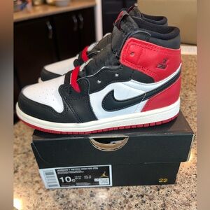 Jordan Retro High OG in White, Black, and Red